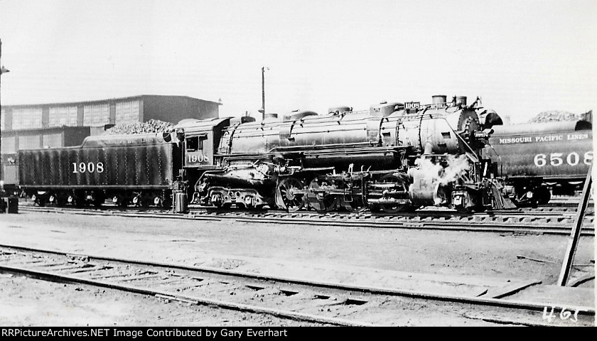 MP 2-8-4 #1908 - Missouri Pacific